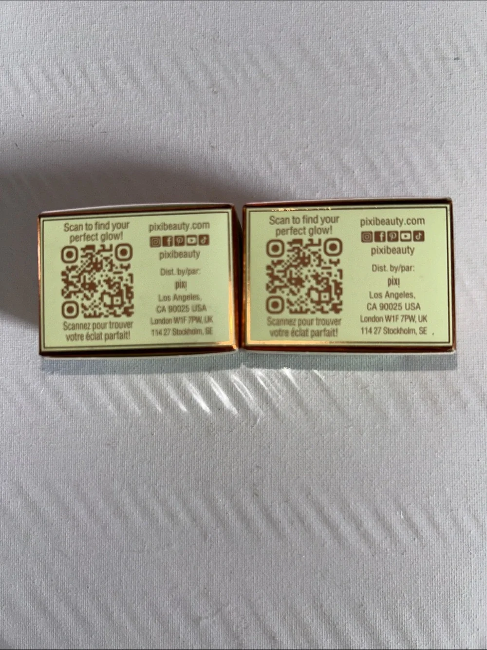 2x Pixi by Petra LipMask Tinted Lip Jelly Duo - Color Amore
